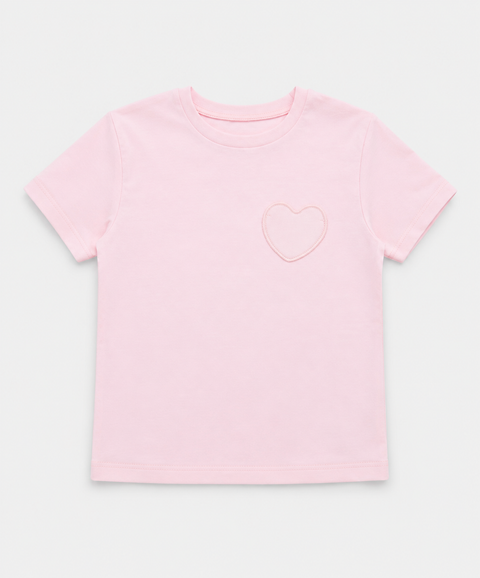 Camiseta Manga Corta Para Bebé Niña