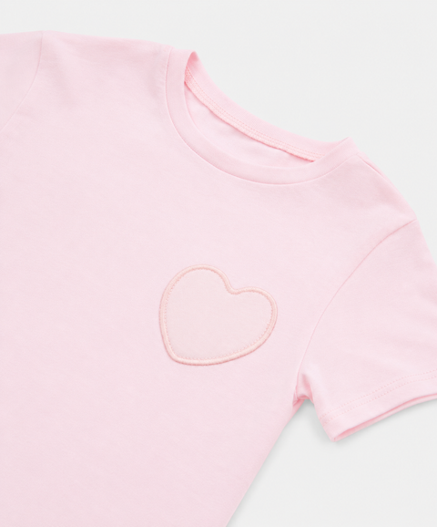 Camiseta Manga Corta Para Bebé Niña