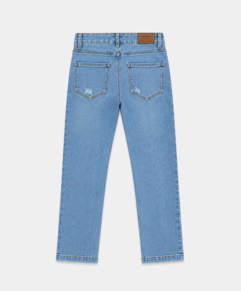 Jean Slim Para Niña