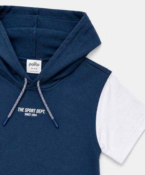 Camiseta Doble Prenda Para Niño