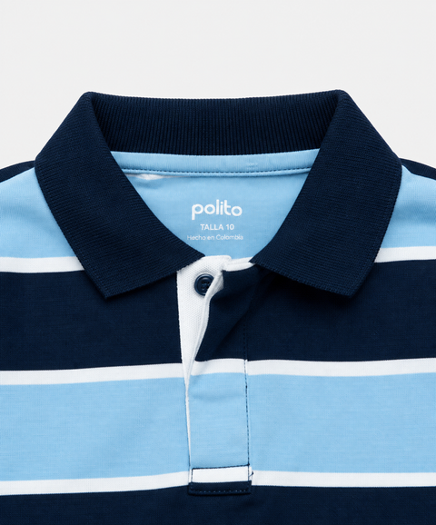 Camiseta Polo Para Niño