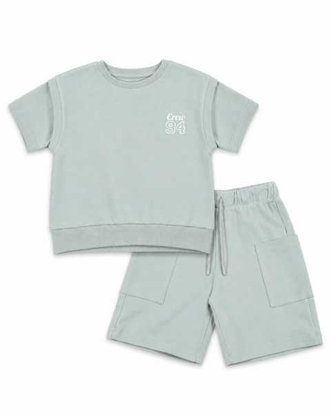 Conjunto Short Y Camiseta Para Bebé Niño