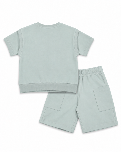 Conjunto Short Y Camiseta Para Bebé Niño