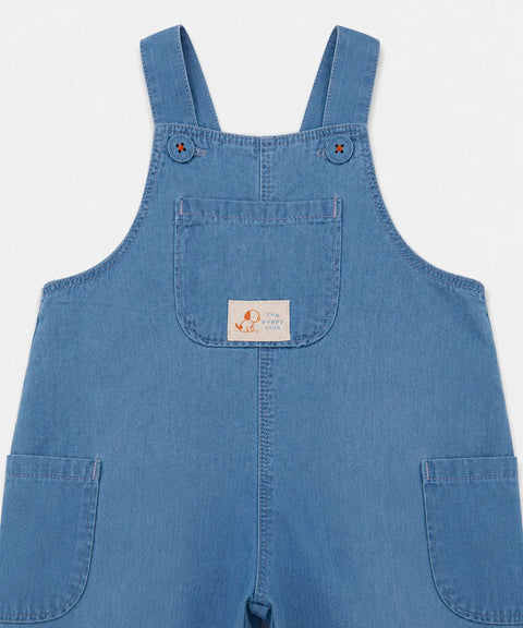 Conjunto Overol y Camiseta Para Recién Nacido