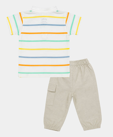 Conjunto Pantalón y Camiseta Para Recién Nacido