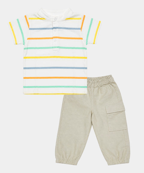 Conjunto Pantalón y Camiseta Para Recién Nacido