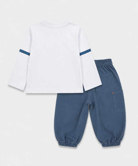Conjunto Pantalón y Camiseta Para Recién Nacido
