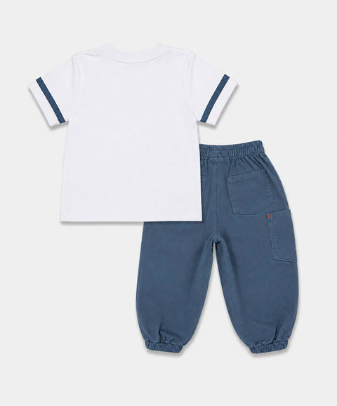 Conjunto Pantalón y Camiseta Para Recién Nacido