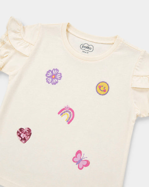 Camiseta Para Bebé Niña