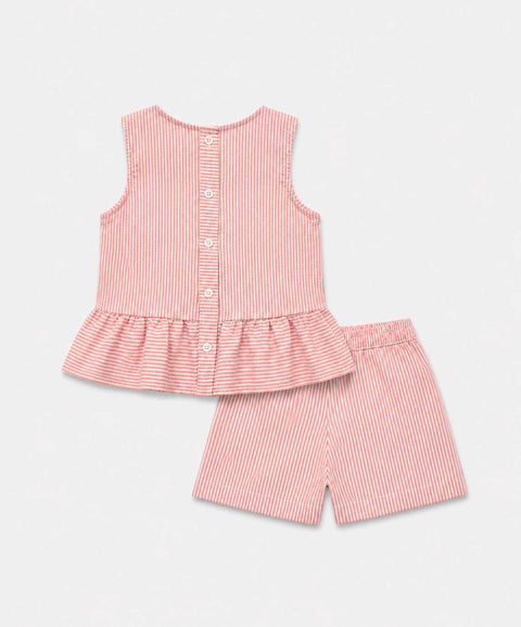 Conjunto Short y Blusa Para Bebé Niña