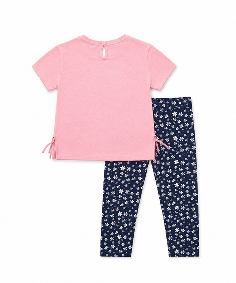 Conjunto Leggings Y Camiseta Para Bebé Niña