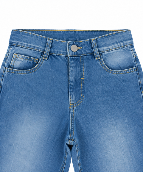 Jean Wide Leg Para Bebé Niña