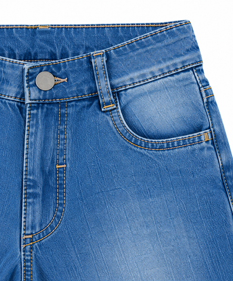 Jean Wide Leg Para Bebé Niña