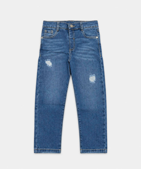 Jean Slim Para Bebé Niña