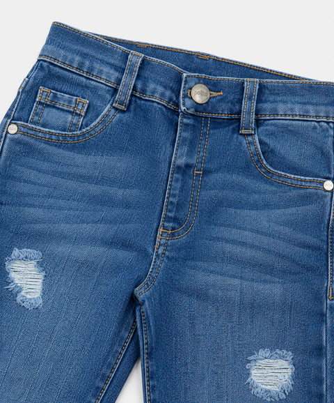 Jean Slim Para Bebé Niña