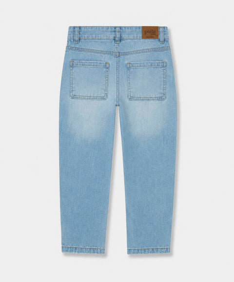 Jean Barrel Fit Para Bebé Niño