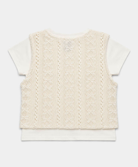Camiseta Doble Prenda Para Niña