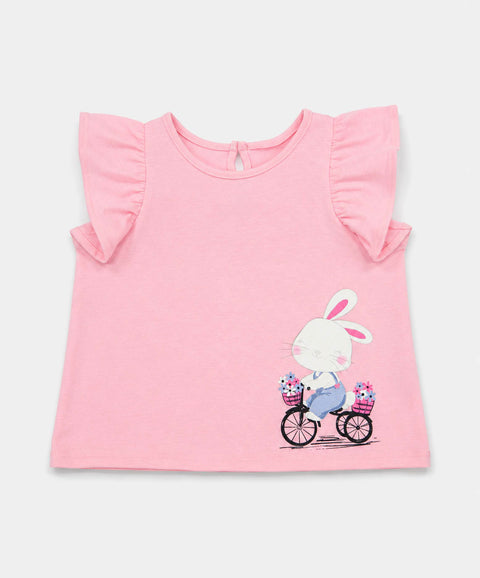 Conjunto Leggings y Camiseta Para Recién Nacida