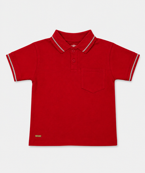 Camiseta Polo Para Bebé Niño