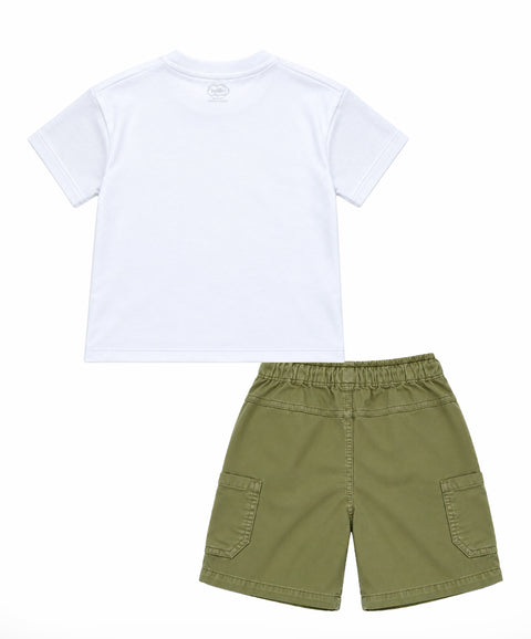 Conjunto Bermuda y Camiseta Para Niño
