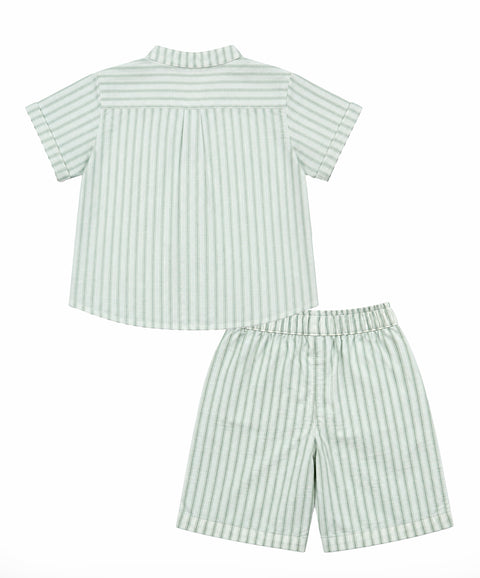 Conjunto Bermuda y Camisa Para Bebé Niño