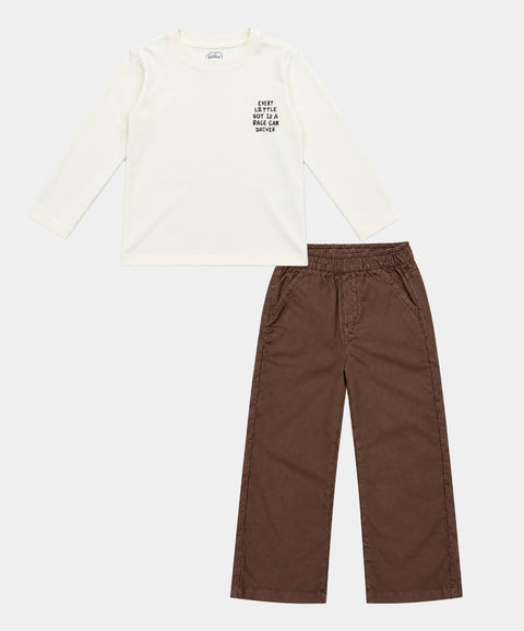 Conjunto Pantalón y Camiseta Para Bebé Niño