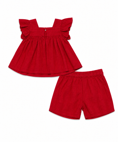 Conjunto Short y Blusa Para Recién Nacida