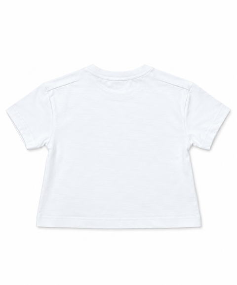 Camiseta Manga Corta Para Niña
