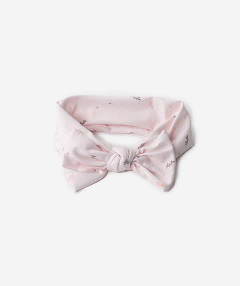 Balaca Para Recién Nacida En Tela Suave Color Rosado