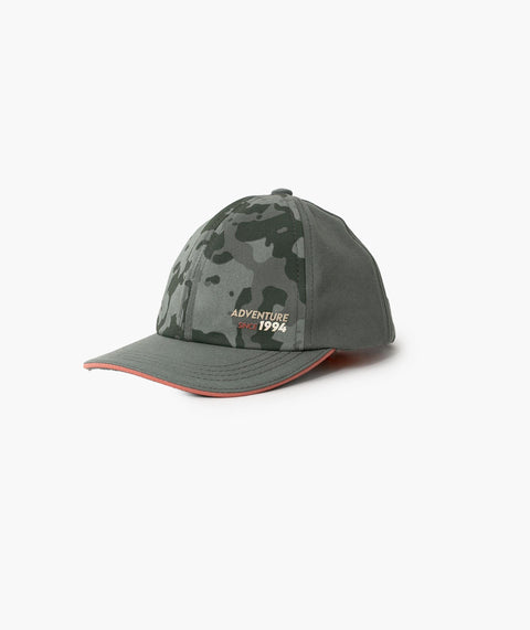 Gorra Para Niño Color Verde Militar