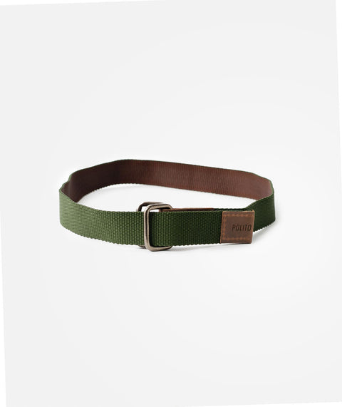 Correa Para Niño Color Verde Militar