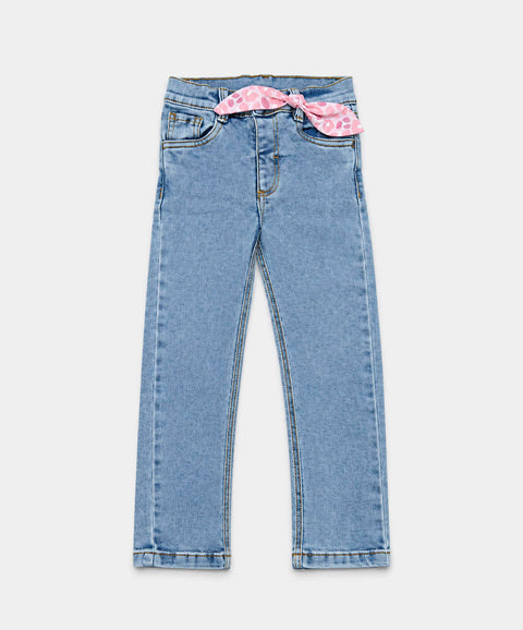 Jean Slim Para Bebé Niña