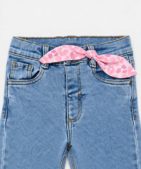 Jean Slim Para Bebé Niña