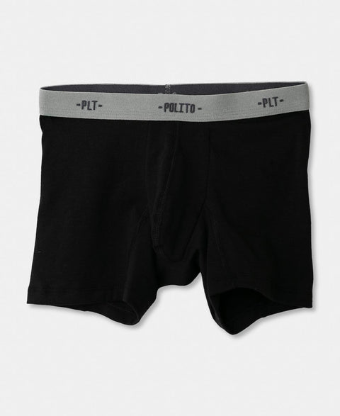 Paquete De Bóxer X 3 Para Niño En Algodón Color Negro