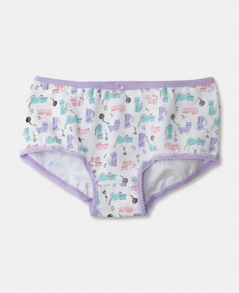 Paquete De Panties X 3 Para Niña En Algodón Color Blanco