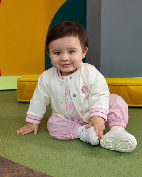 Chaqueta Bomber Para Recién Nacida