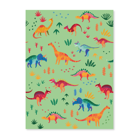 Cobija Para Bebés Con Estampado De Dinosaurios