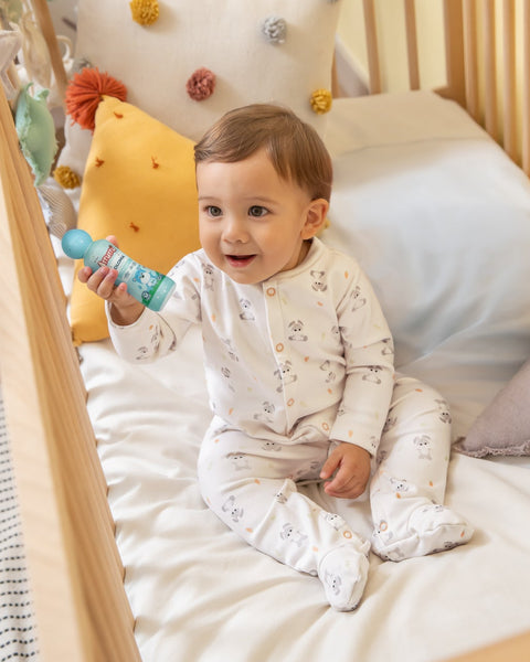 Polito x Arrurrú: Pijama con Piecitos Unisex Para Recién Nacidos