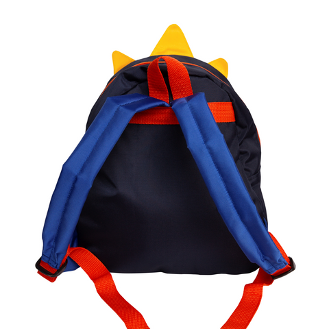Morral Para Niño Color Azul Con Estampado De Dinosaurio