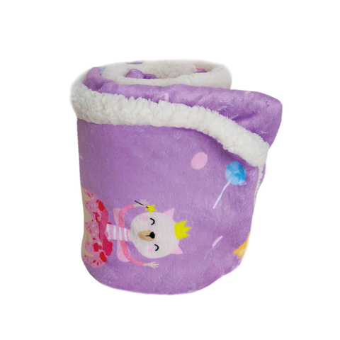 Cobija para bebés con estampado de gata hada