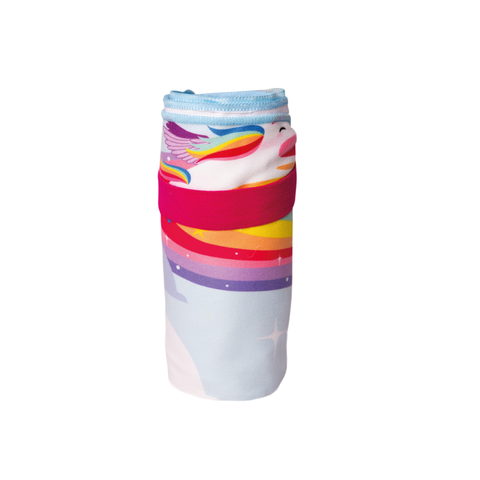Toalla Estampada Para Niña Color Arcoiris