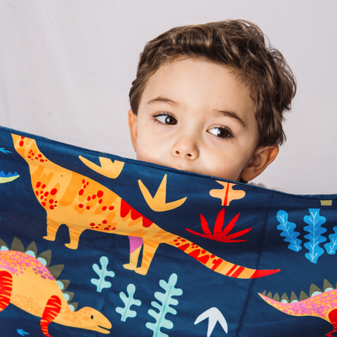 Toalla Microfibra De Niño Con Estampado De Dinosaurios