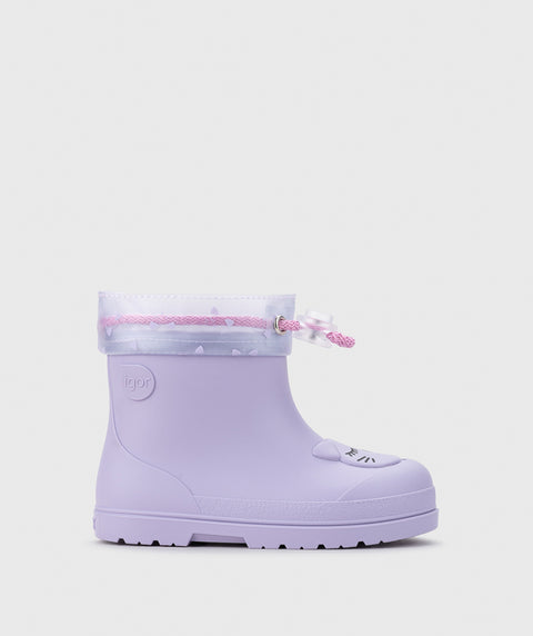 Bota de Lluvia IGOR Gato Para Niñas
