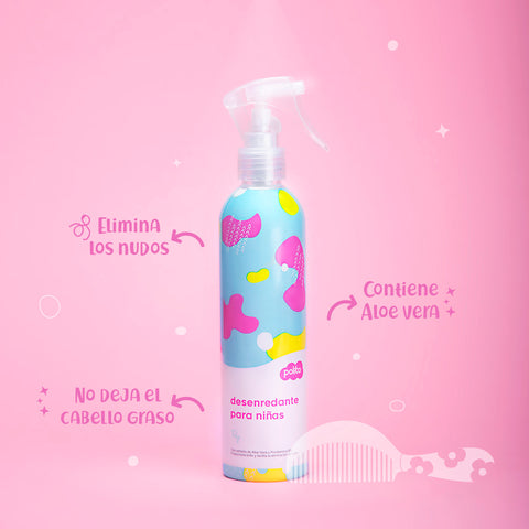 Desenredante Para Niña Color Rosado