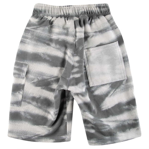Bermuda para niño en burda estilo tie dye