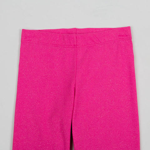 Leggings para niña en licra color fucsia