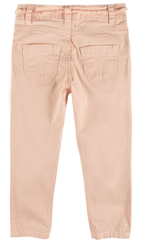 Pantalón para bebé niña color palo de rosa