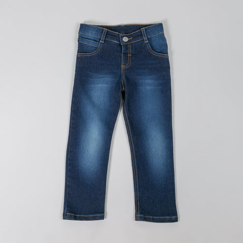 Jean Para Bebé Niño Color Índigo