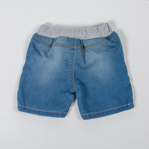 Bermuda Para Recién Nacido En Denim