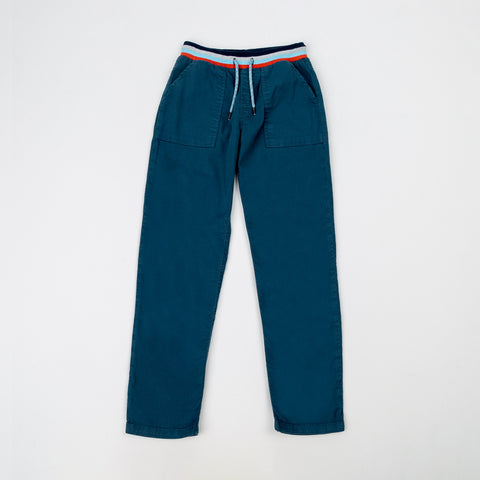 Pantalón Para Niño En Drill Color Azul